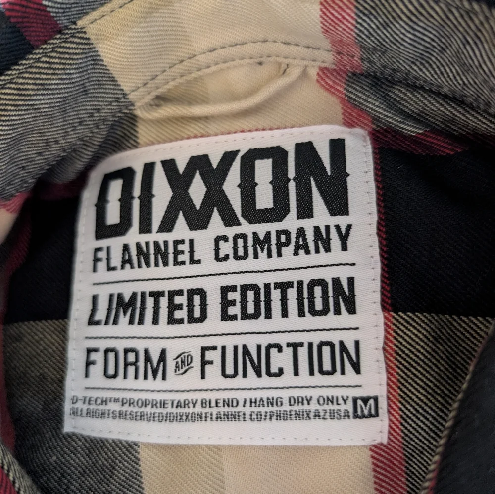 Dixxon Flannel Company Snap-On Shirt NWT Size Medium - Picture 11 of 11